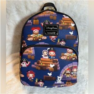 NEW Loungefly Disney Parks Chibi Pirates of the Caribbean Cosplay Mini Backpack